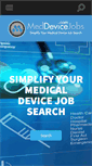 Mobile Screenshot of meddevicejobs.com